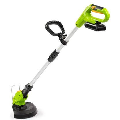 Batteridrevet Græstrimmer FZS 1005-A 26 cm Sort og Grøn