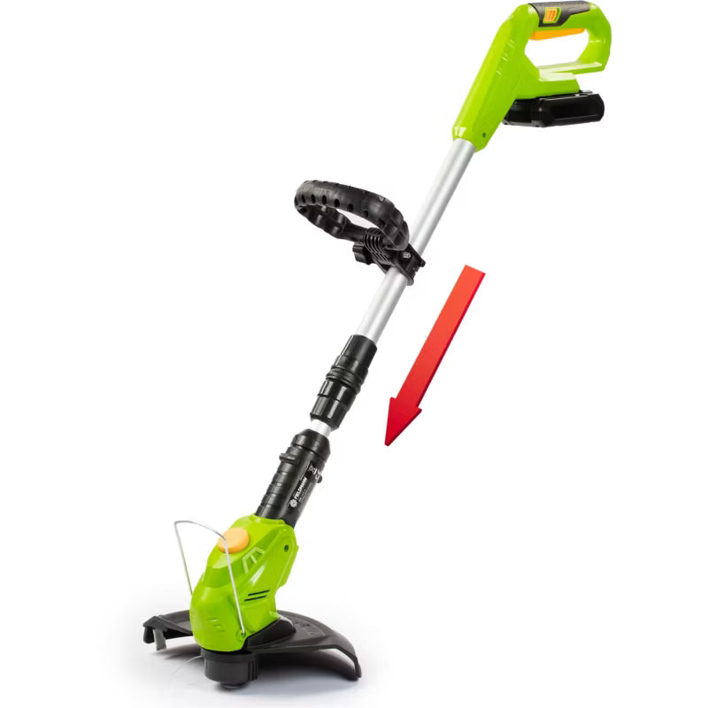 Batteridrevet Græstrimmer FZS 1005-A 26 cm Sort og Grøn