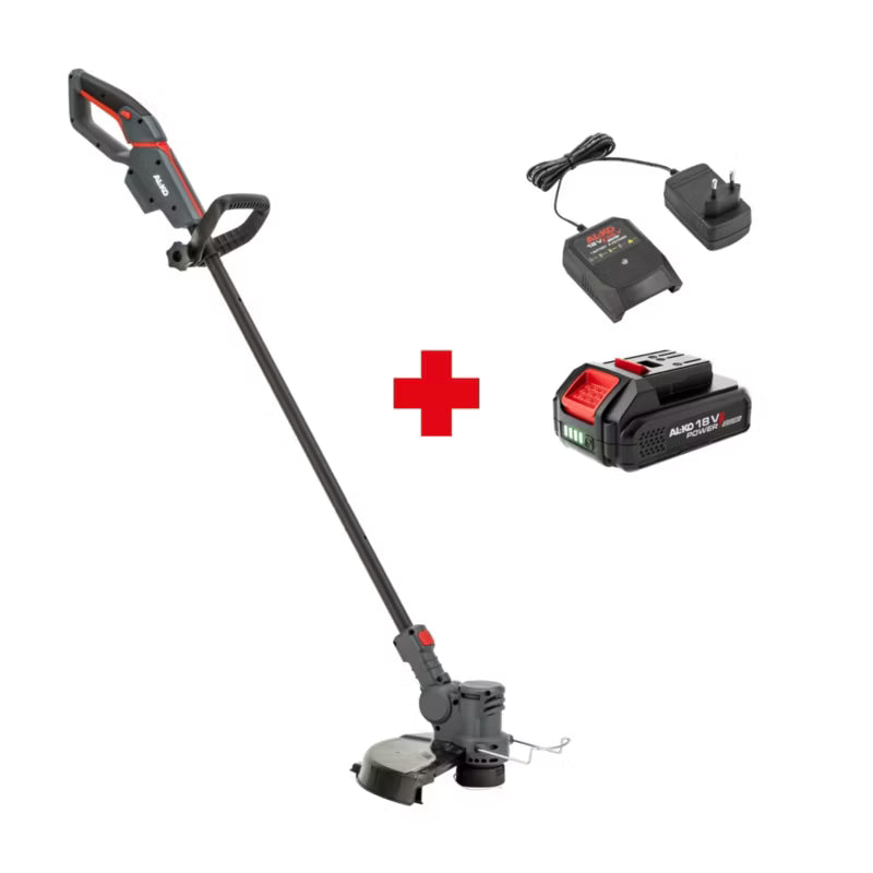 Batteridrevet Græstrimmer GTD 1830 18V 30 cm med Batteri og Oplader