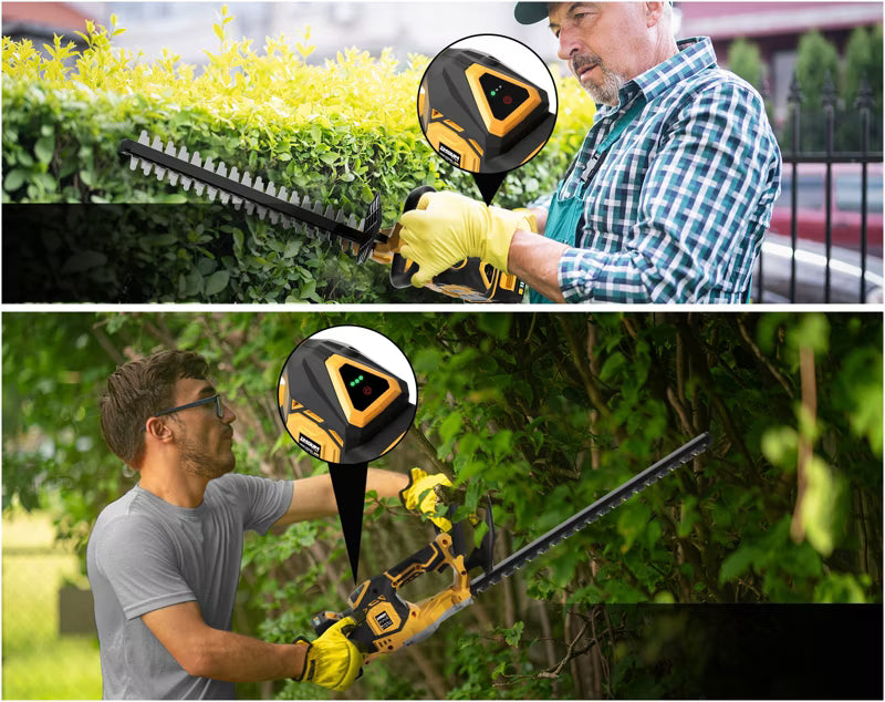 Batteridrevet Hækkeklipper 50 cm 21V 4Ah LLJ50