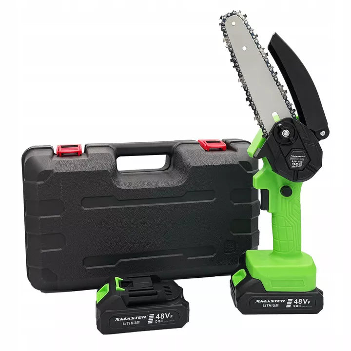 Batteridrevet Kædesav 6" med 2x Batterier Sæt 5908239763053