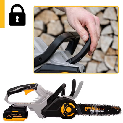 Batteridrevet Kædesav B-PRO 30 cm med 2x 4,0Ah Batterier BE0002893