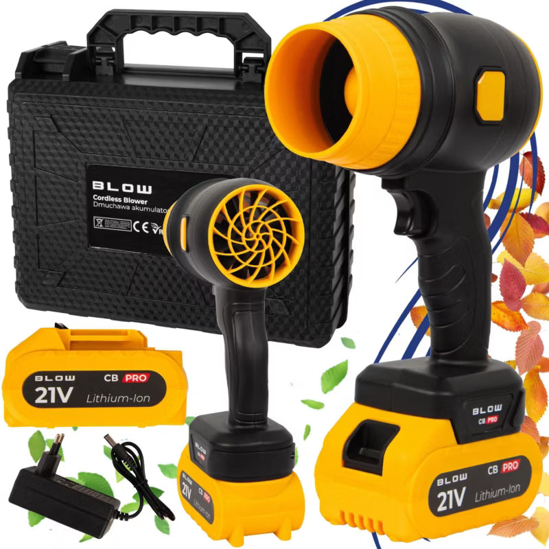 Batteridrevet Løvblæser 21V Turbo 230 km/t | 5900804154617