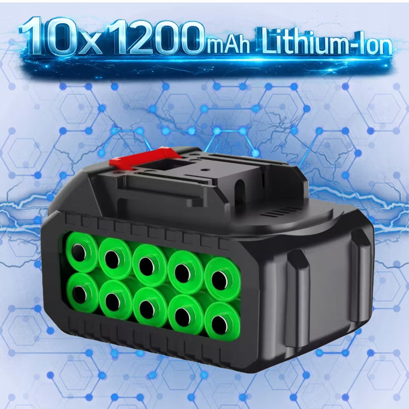 Batteridrevet Løvblæser 21V Turbo 230 km/t | 5900804154617
