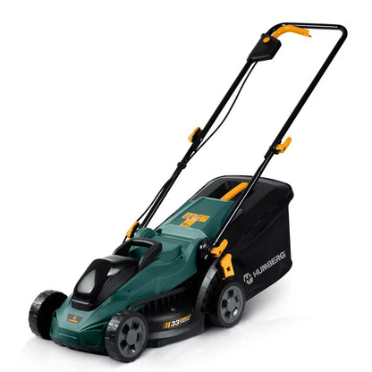 Batteridrevet Plæneklipper 33 cm Grøn HM-611