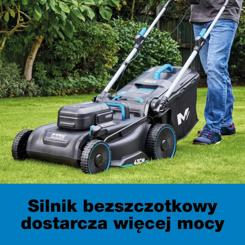 Batteridrevet Plæneklipper 36V 43 cm MCT1193LWM