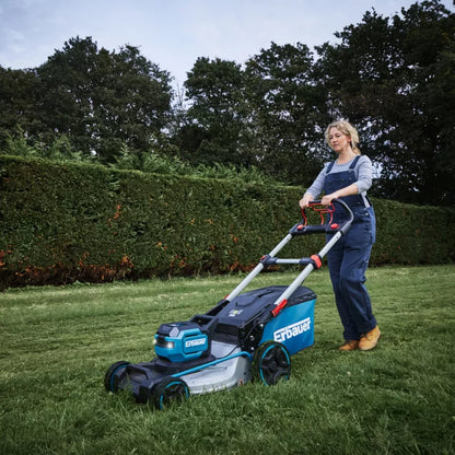 Batteridrevet Plæneklipper med Selvtræk 46 cm 36V ERT1043GLM