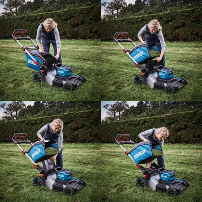 Batteridrevet Plæneklipper med Selvtræk 46 cm 36V ERT1043GLM