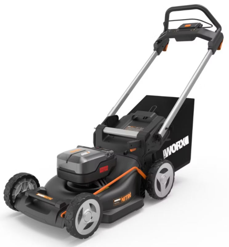 Batteridrevet Plæneklipper WG748E 46 cm 40V 2x4Ah