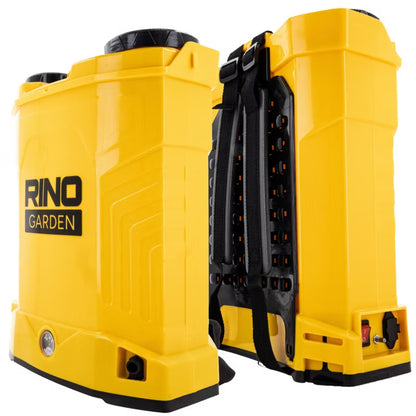 Batteridrevet Rygsprøjte 16 Liter Sort