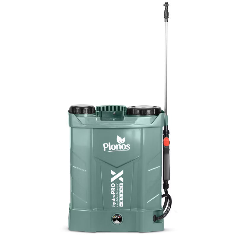Batteridrevet Rygsprøjte 16 Liter Grøn