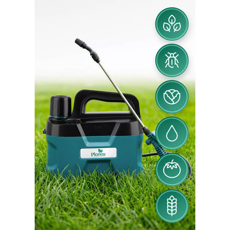 Batteridrevet Tryksprøjte PL-607 5 Liter Grøn