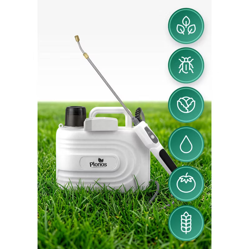 Batteridrevet Tryksprøjte PL-608 5 Liter Hvid