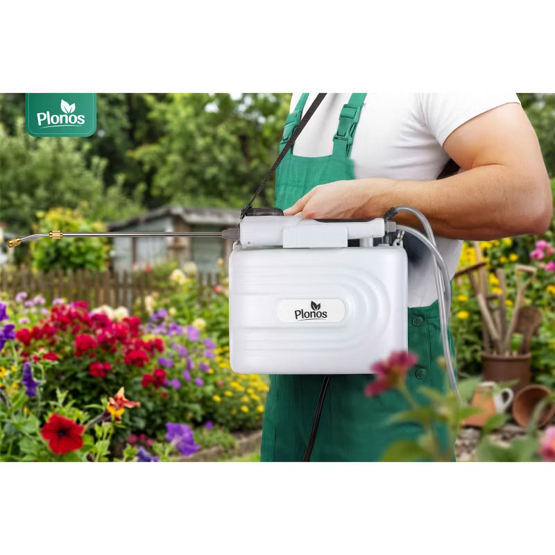 Batteridrevet Tryksprøjte PL-608 5 Liter Hvid