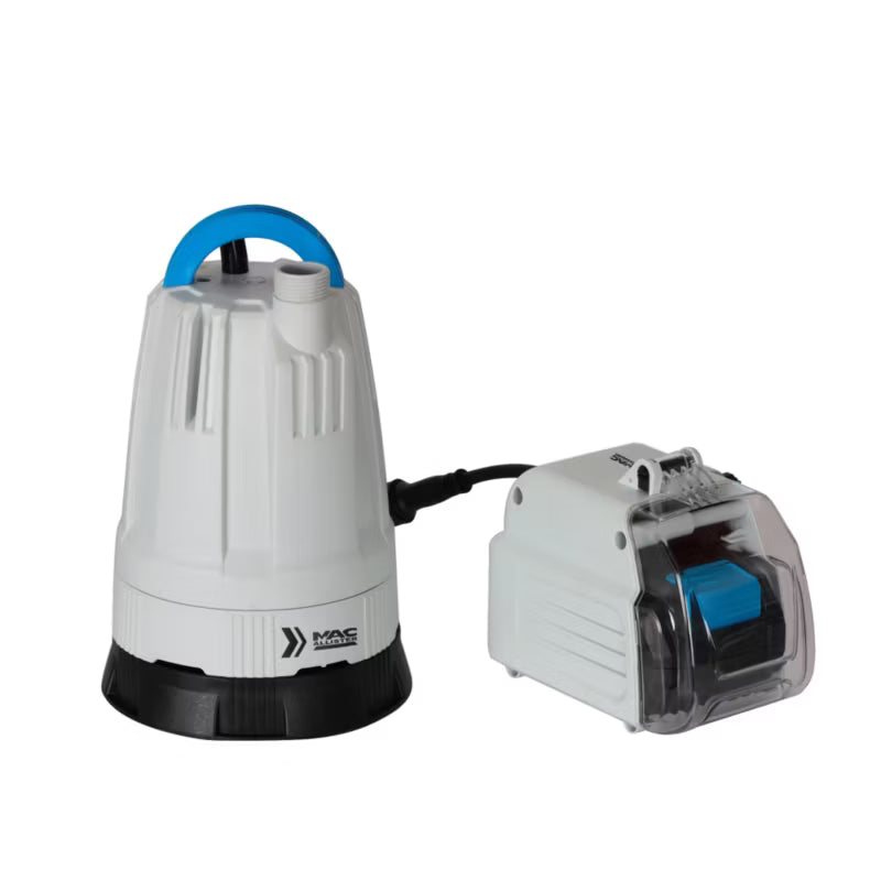Batteridrevet Vandpumpe 18V 1900 l/t Blå