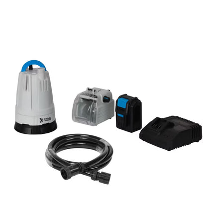 Batteridrevet Vandpumpe 18V 1900 l/t Blå