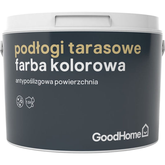 GoodHome terrassegulvbase 2,5 l satin B1