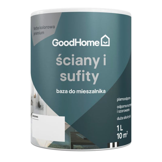 GoodHome Premium base til vægge og lofter 1 l satin