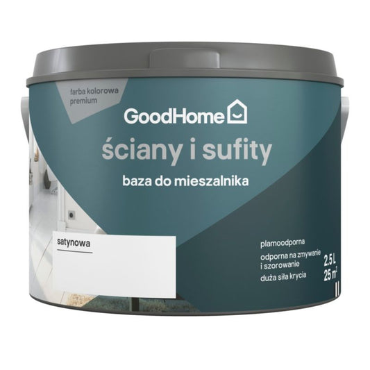 GoodHome Premium base til vægge og lofter 2,5 l satin BA