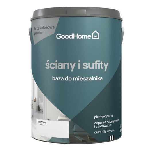 GoodHome Premium base til vægge og lofter 5 l satin BA