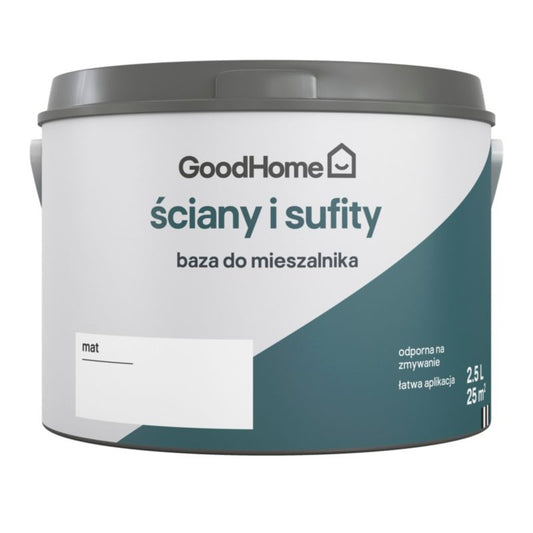 GoodHome base til vægge og lofter 2,5 l mat BA