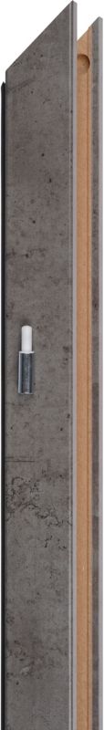 Baza Ościeżnicy Regulowana 100-140 mm Højre Mørk Beton