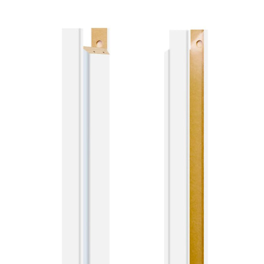 Regulerbar karmbase Fortia 100-140 mm 8 cm 90 grader højre hvid premium