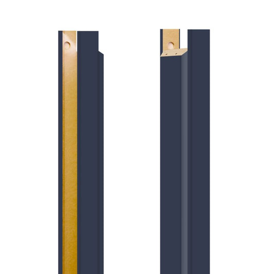 Regulerbar karmbase Fortia 135-155 mm 8 cm 90 grader venstre marineblå