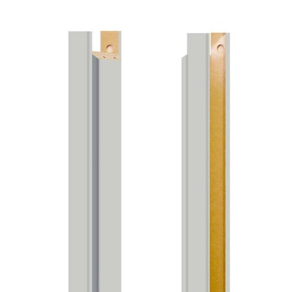 Baza Dørkarm Fortia 135-155 mm 8 cm 90° Højre Indvendig Grå