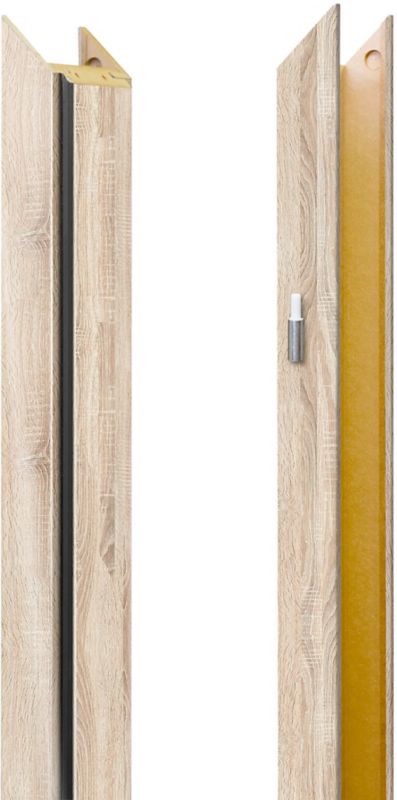 PerfectDoor regulerbar karmbasis 140-180 mm højre sonoma