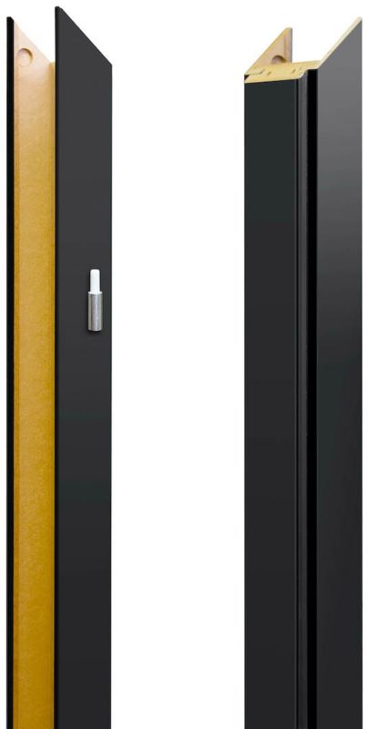 Regulerbar karmbase Stira Door 80 - 100 mm venstre mat‑sort premium
