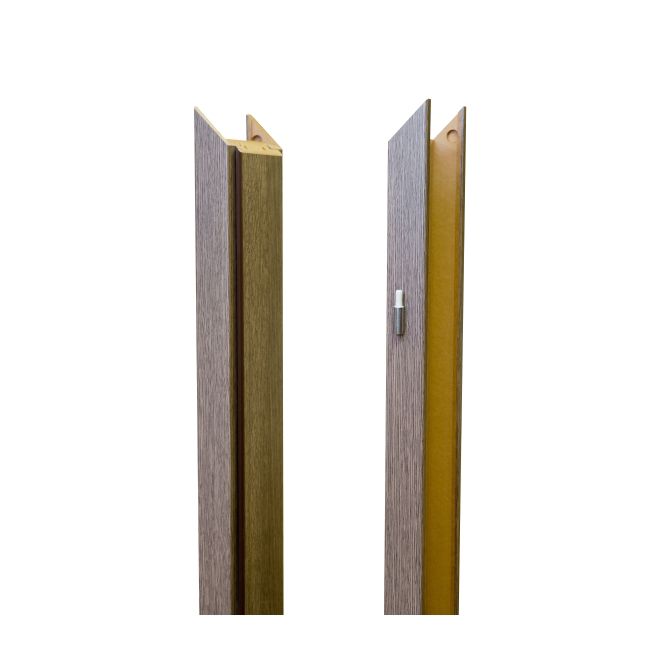 Regulerbar karmbasis Windoor 140-180 mm højre grå eg