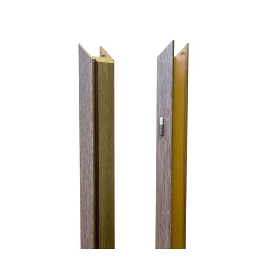 Regulerbar karmbasis Windoor 140-180 mm højre grå eg