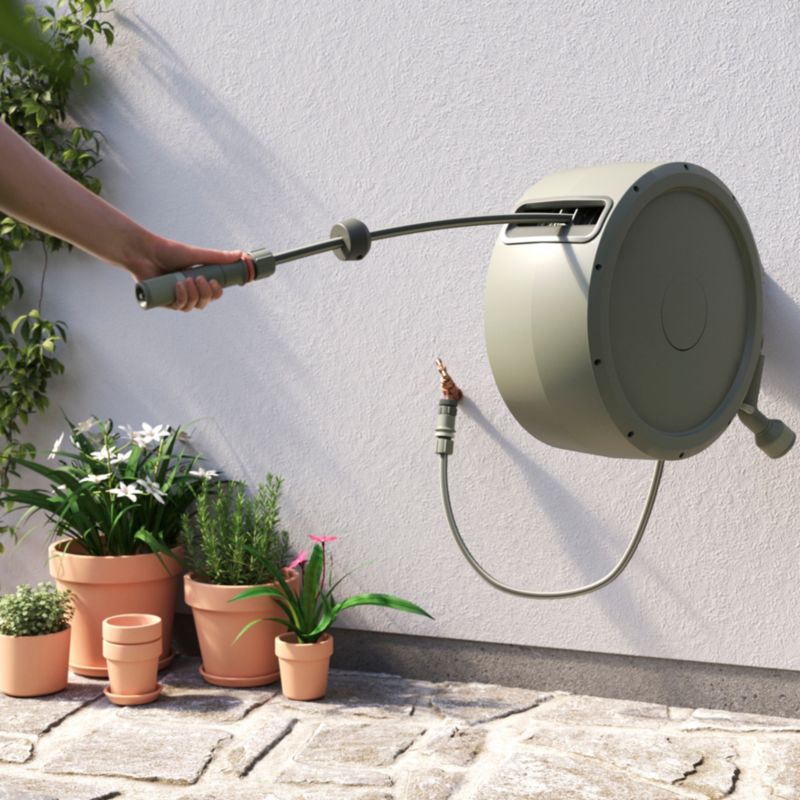 Selvoprullende Verve tromle med 35 m slange