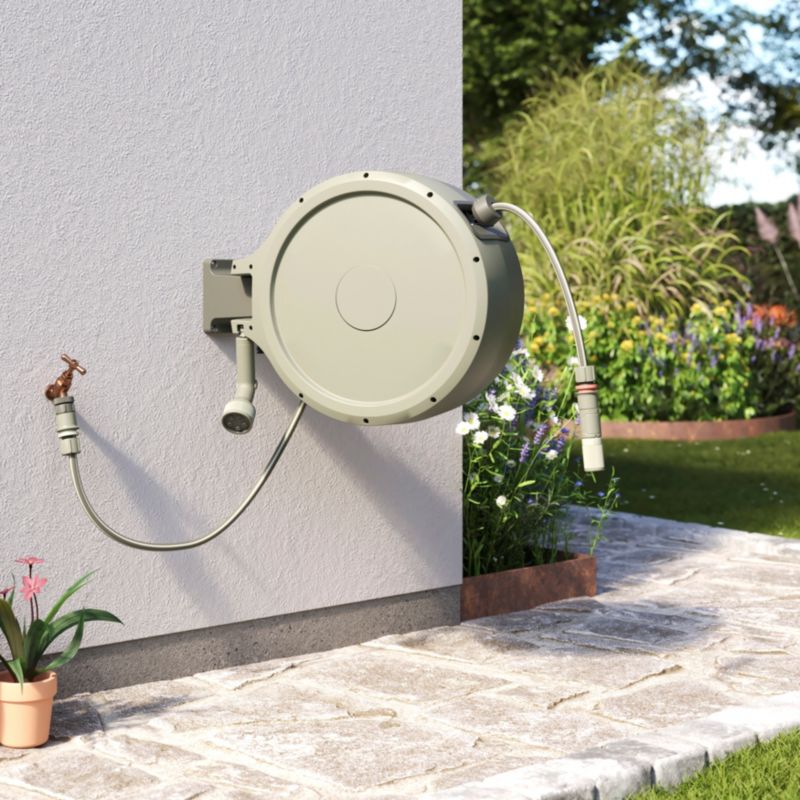 Selvoprullende Verve tromle med 35 m slange