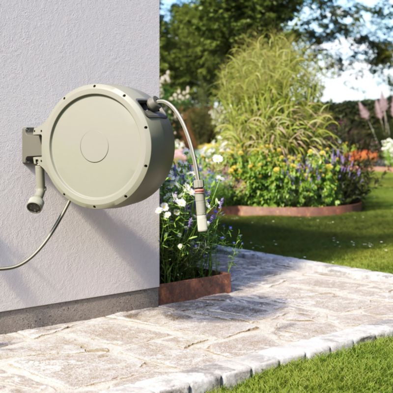 Selvoprullende Verve tromle med 35 m slange