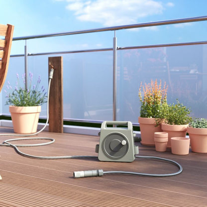 Verve slangevogn med 10 m slange og kobling