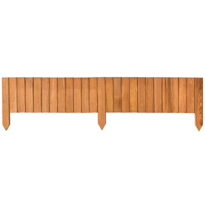 Bedafgrænsning Rollborder Træ 20x116 cm Eg