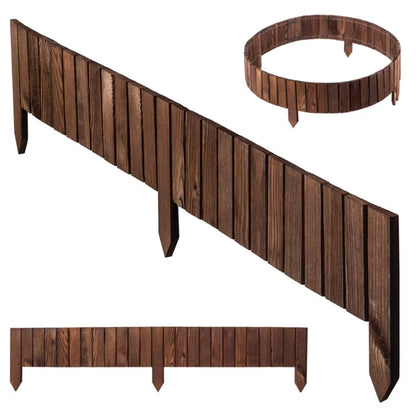 Bedafgrænsning 116 cm Træ