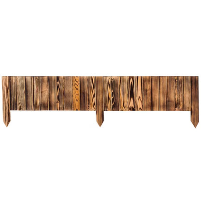 Bedafgrænsning Træ 20x116 cm Brun