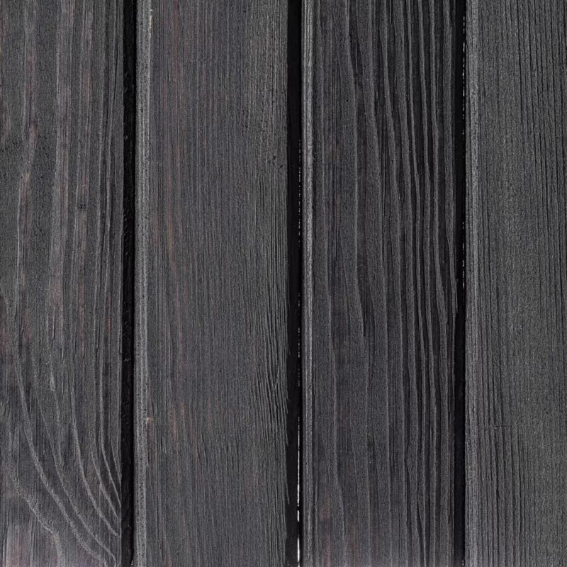 Bedafgrænsning Træ 20x116 cm Grå