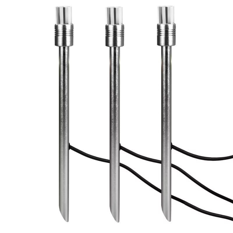 Bedlampe Ambleside LED 7,3x3 cm Grå IP54