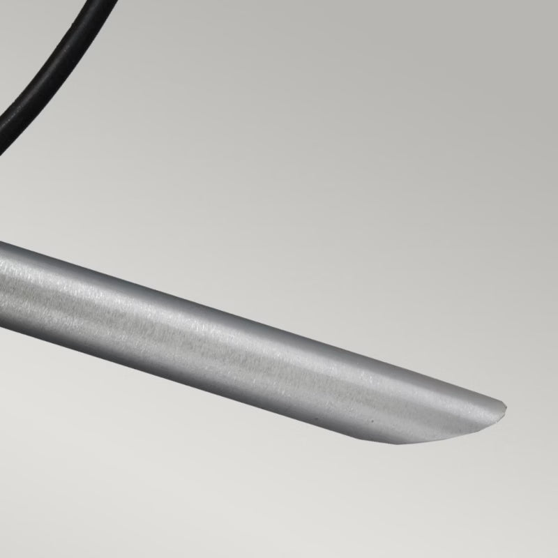 Bedlampe Ambleside LED 7,3x3 cm Sølv IP54