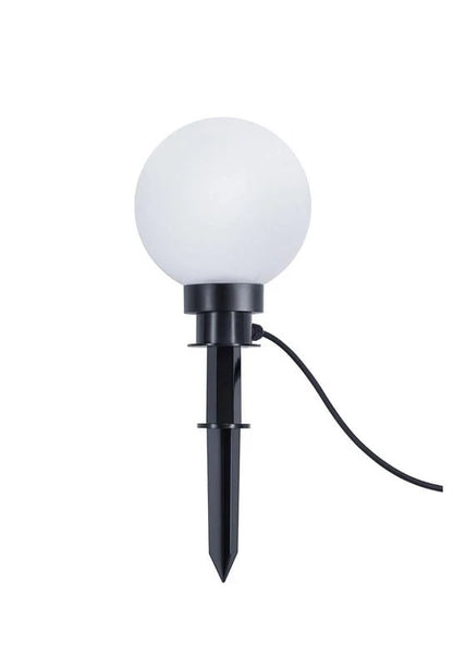 Bedlampe Bolo 20x51,5 cm Sort IP44
