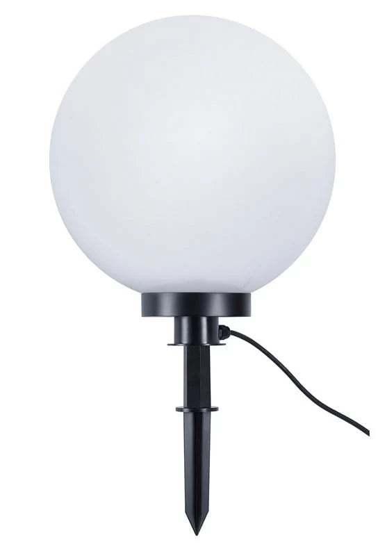 Bedlampe Bolo 40x71,3 cm IP44 Hvid Kule Sort