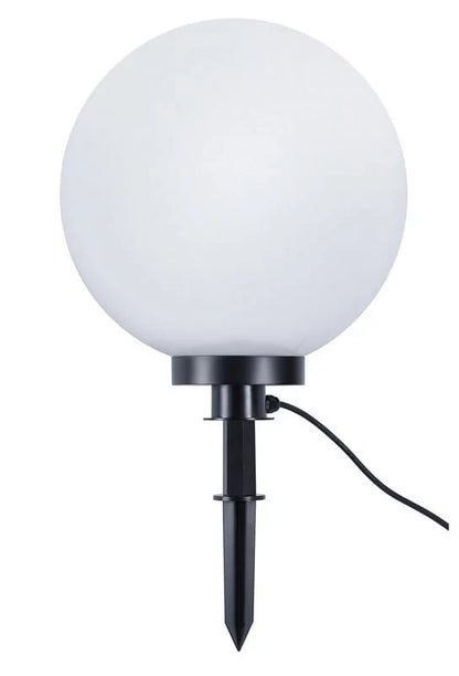 Bedlampe Bolo 40x71,3 cm IP44 Hvid Kule Sort