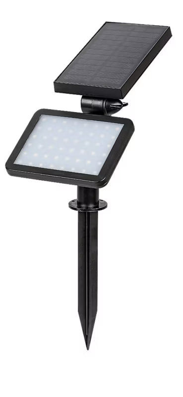 Bedlampe Kelna LED 25,5x12 cm Sort/Hvid IP44