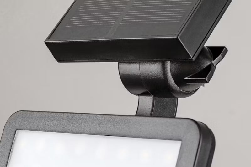Bedlampe Kelna LED 25,5x12 cm Sort/Hvid IP44