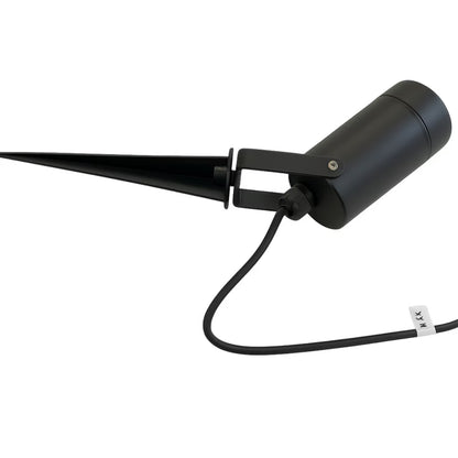 Bedlampe Krobia 25x11 cm Sort IP65