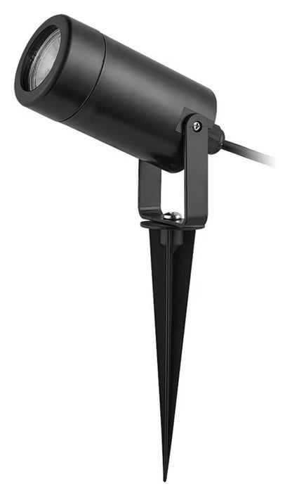 Bedlampe Krobia 25x11 cm Sort IP65